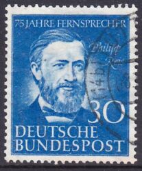 1952  75 Jahre Telefon in Deutschland - Philipp Reis