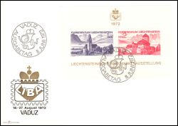 1972  8. Lichtensteinische Briefmarkenausstellung LIBA `72