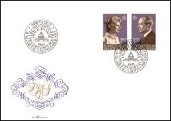 1983  Freimarken: Fürst Franz Josef II. und Fürstin Gina