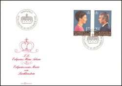 1984  Erbprinz Hans Adam und Erbprinzessin Marie