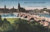 Dresden mit Friedrich August Brücke