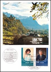 1982  10. Liechtensteinische Briefmarkenausstellung LIBA `82