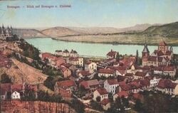 Remagen - Blick auf Remagen und Rheintal