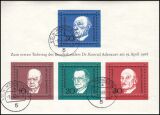 1968  Todestag von Konrad Adenauer - Block