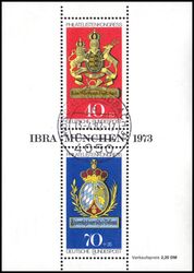 1973  Internationale Briefmarkenausstellung IBRA - Block