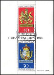 1973  Internationale Briefmarkenausstellung IBRA - Block