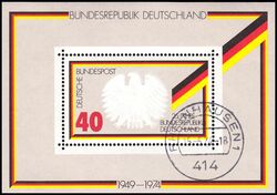 1974  25 Jahre Bundesrepublik Deutschland