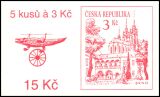 1994  Freimarke: Städte / Brno - Markenheftchen
