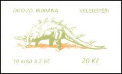 1994  Prähistorische Tiere - Markenheftchen