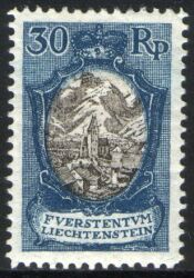 1925  Freimarke in geänderter Farbe