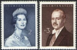 1960  Freimarken: Frstenpaar