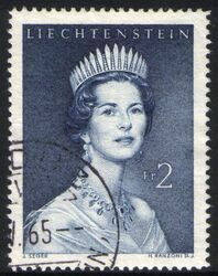 1960  Freimarke: Fürstin Gina