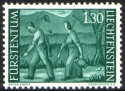 1964  Freimarke: Ländliche Motive