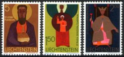 1968  Freimarken: Kirchenpatrone