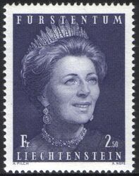 1971  Freimarke: Fürstin Gina