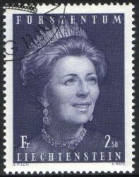 1971  Freimarke: Fürstin Gina