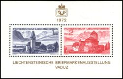 1972  8. Lichtensteinische Briefmarkenausstellung LIBA `72