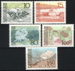 1972  Freimarken: Landschaften