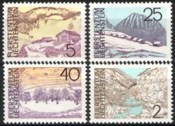 1973  Freimarken: Landschaften