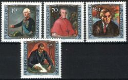 1984  Gemälde berühmter Gäste in Liechtenstein