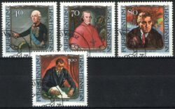 1984  Gemälde berühmter Gäste in Liechtenstein