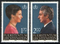 1984  Erbprinz Hans Adam und Erbprinzessin Marie