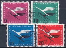 1955  Flugdienstbeginn der Deutschen Lufthansa