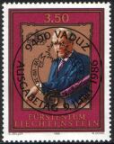 1986  Freimarke: 80. Geburtstag von Fürst Franz...