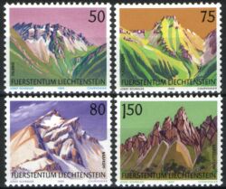 1989  Freimarken: Berge