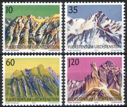 1990  Freimarken: Berge