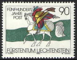 1990  500 Jahre Internationale Postverbindungen in Europa