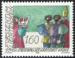 1992  650 Jahre selbständige Grafschaft Vaduz