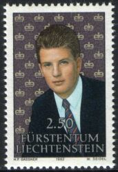 1992  Erbprinz Alois von und zu Liechtenstein