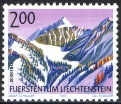 1993  Freimarke: Berge