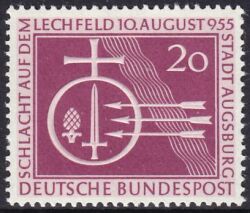 1955  Jahrestag der Schlacht auf dem Lechfeld