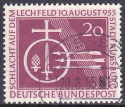 1955  Jahrestag der Schlacht auf dem Lechfeld