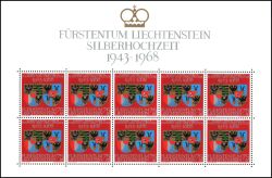 1968  Silberhochzeit des Fürstenpaares