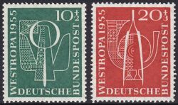 1955  Internationale Briefmarkenausstellung "Westropa"