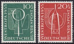 1955  Internationale Briefmarkenausstellung Westropa