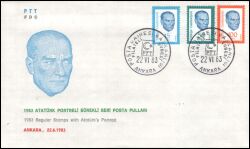 1983  Freimarken: Atatürk