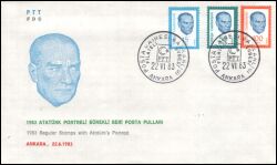 1983  Freimarken: Atatrk