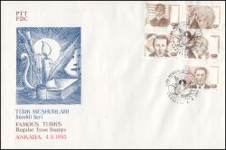 1993  Freimarken: Persönlichkeiten