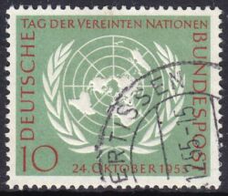 1955  10 Jahre Vereinte Nationen  (UNO)