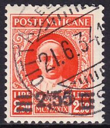 1934  Freimarke: Papst Pius XI.