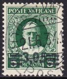 1934  Freimarke: Papst Pius XI.