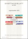 1975  Amtliche Ersttagsblätter im kompl. Jahrgang