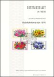 1976  Amtliche Ersttagsblätter im kompl. Jahrgang