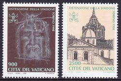 1998  Ausstellung des Grabtuches Christi in Turin