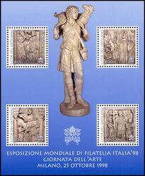 1998  Internationale Briefmarkenausstellung ITALIA `98
