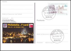 1993  Briefmarkenmesse PHILATELIA `93 in Köln